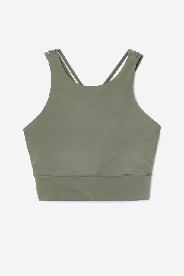 Sujetador Deportivo De Cuello Alto Uplift De Fila Outlets Tomillo