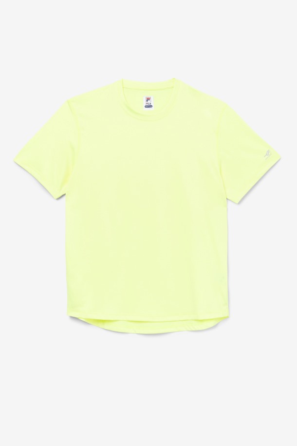 Pickleball Dobladillo Festoneado Crew Yellowheather Fila Outlets