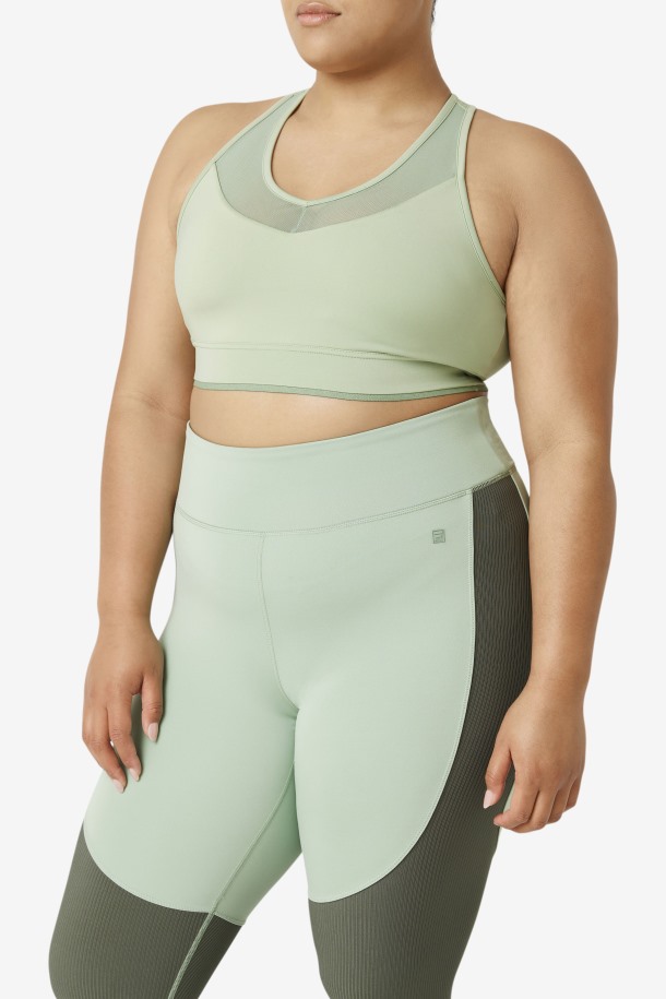 Sujetador Deportivo Con Espalda Cruzada Basil Uplift De Fila Outlets