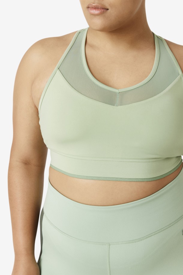 Sujetador Deportivo Con Espalda Cruzada Basil Uplift De Fila Outlets