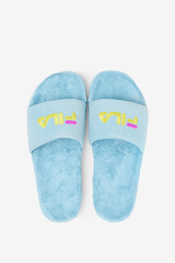 Tobogán Pequeño Cuatro/púrpura/amarillo Terry Drifter Outlet Fila