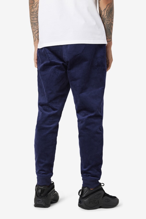 Fila Outlets Unnat Cord Joggers Peacoat