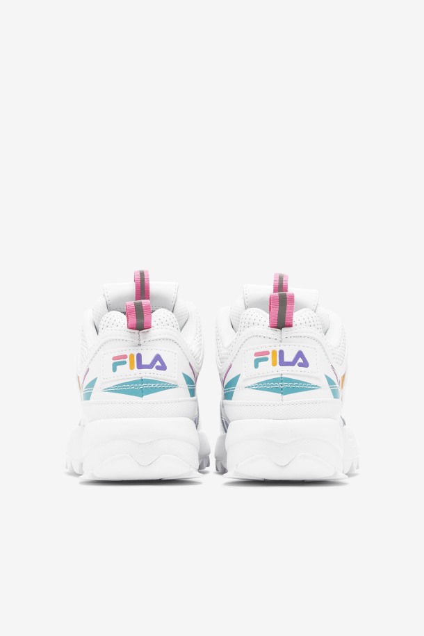 Fila Disruptor 2 Premium Para Niños Pequeños Blanco/chicle/azul