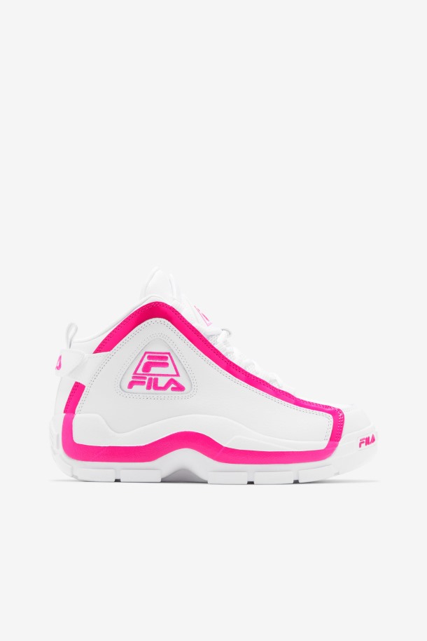 Mujer Grant Hill 2 Fila Puntos De Venta Blanco/rosa Glo