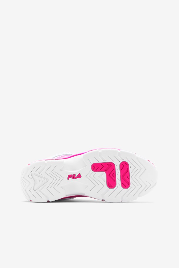 Mujer Grant Hill 2 Fila Puntos De Venta Blanco/rosa Glo