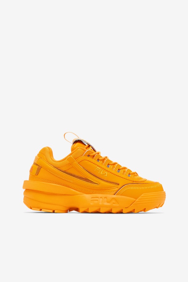Amarillo/naranja Quemado Fila Outlets Mujer Disruptor 2 Exp