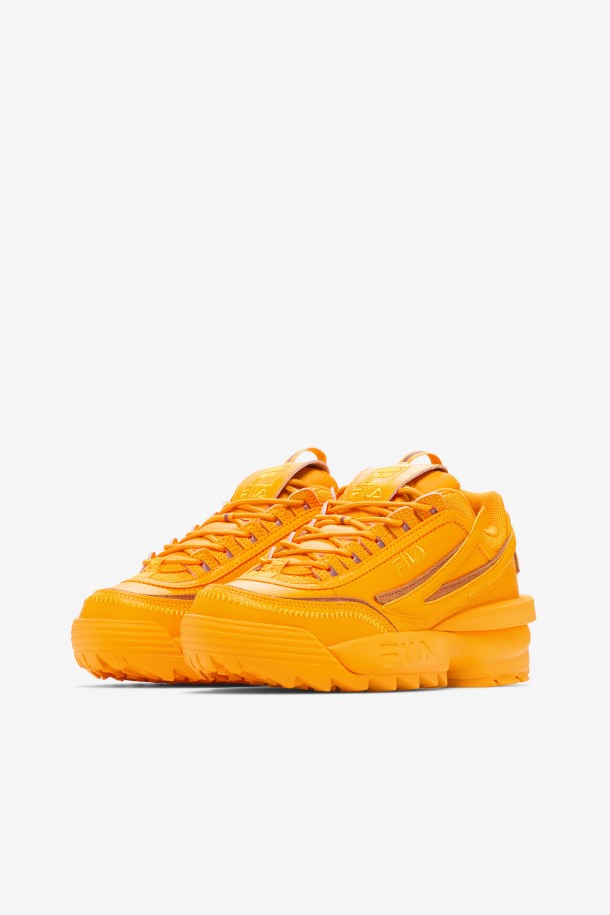 Amarillo/naranja Quemado Fila Outlets Mujer Disruptor 2 Exp
