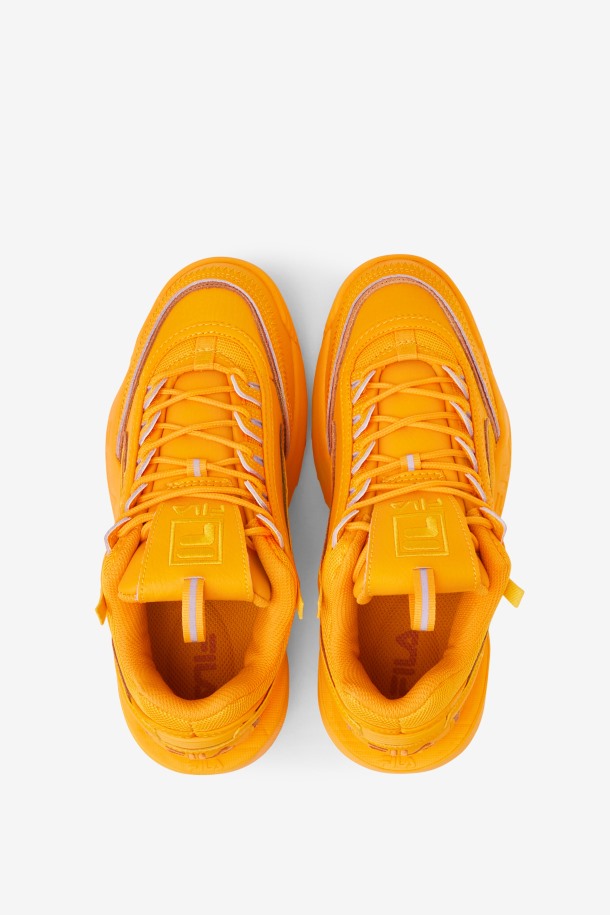 Amarillo/naranja Quemado Fila Outlets Mujer Disruptor 2 Exp