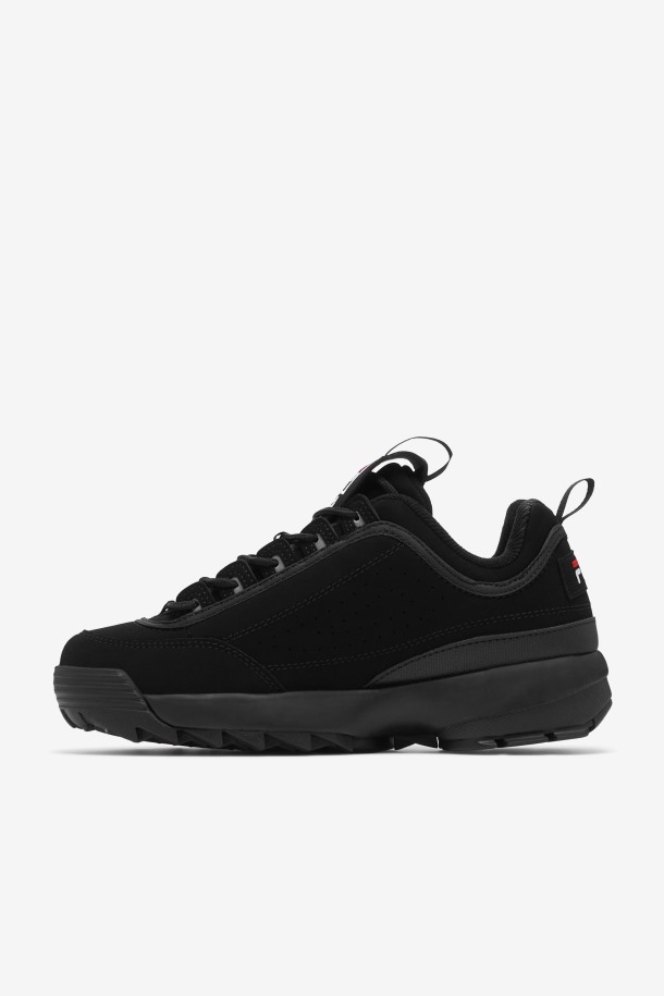 Fila Disruptor 2 Niños Negro/blanco/rojo