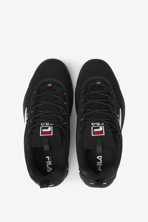 Fila Disruptor 2 Niños Negro/blanco/rojo