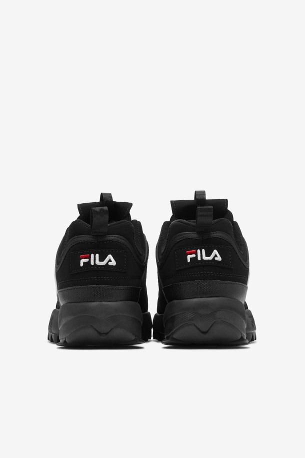 Fila Disruptor 2 Niños Negro/blanco/rojo