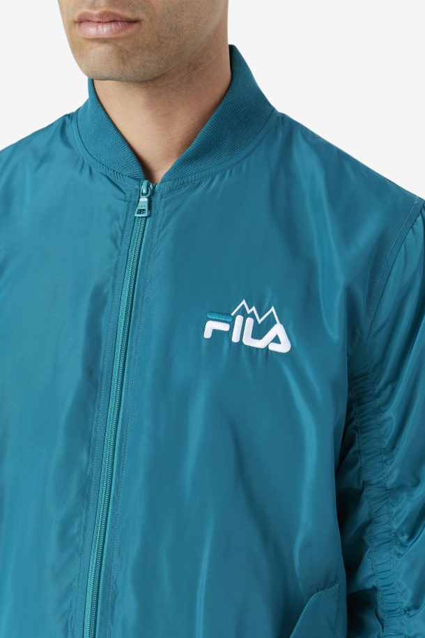 Cola Puntos De Venta Mav Chaqueta Bomber Lago Profundo