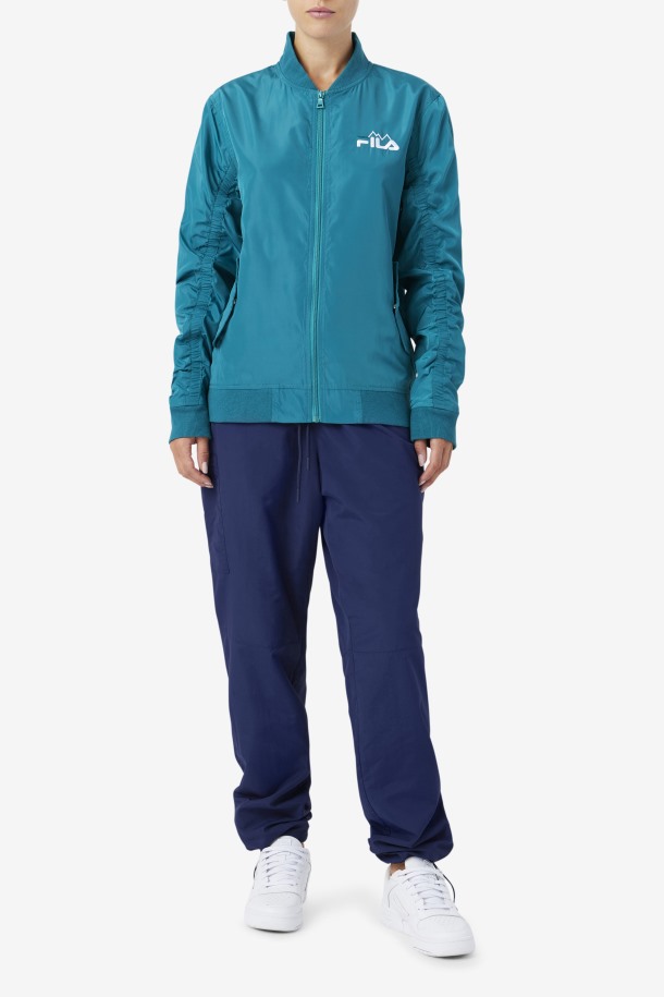 Cola Puntos De Venta Mav Chaqueta Bomber Lago Profundo