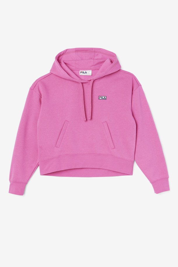 Sudadera Rosa Con Capucha Fila Outlets Marina