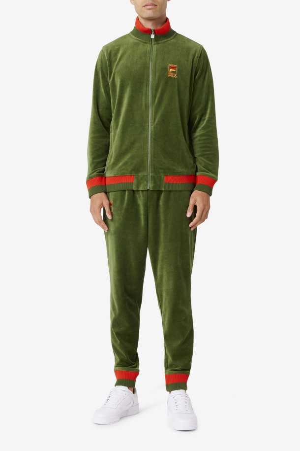Douglas Fir/poppy/desert Sun Queue Outlets Chaqueta De Terciopelo Queue X Paterson