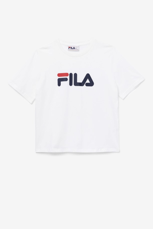 Camiseta Blanca Miss Eagle De Fila Outlets