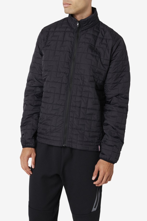 Chaqueta De Viaje Negra Fila Puntos De Venta