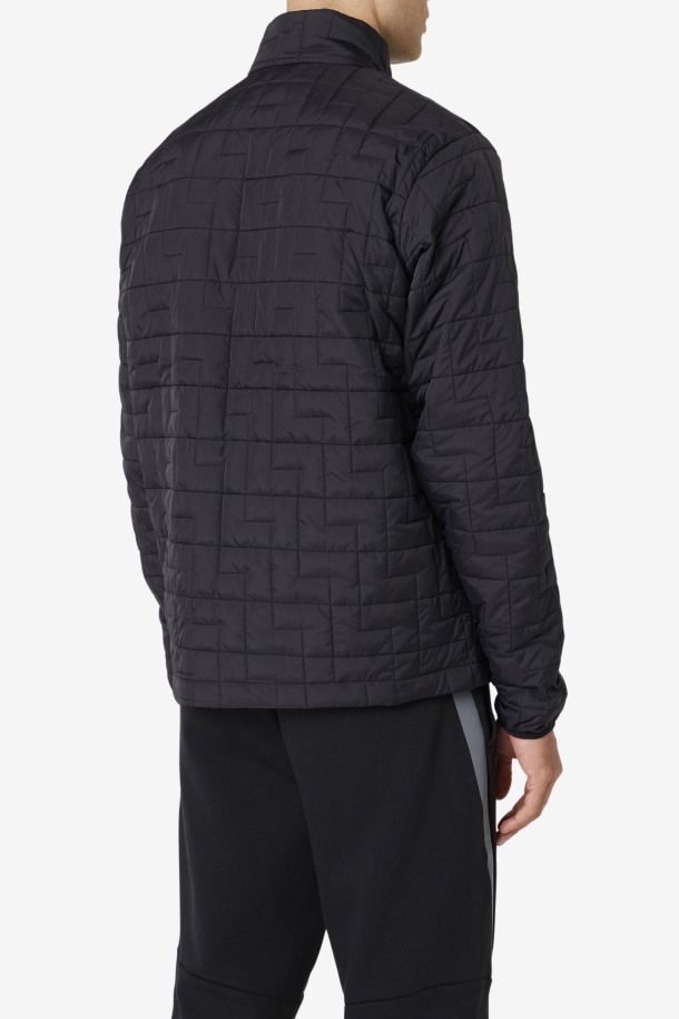 Chaqueta De Viaje Negra Fila Puntos De Venta