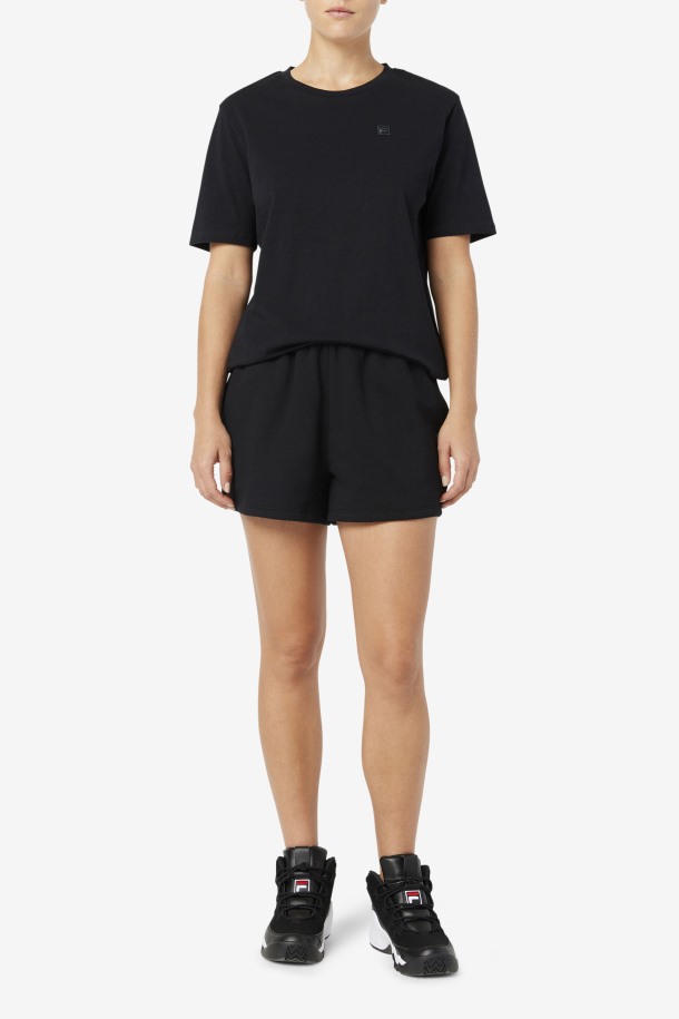Camiseta Fila Outlets Negra Doran