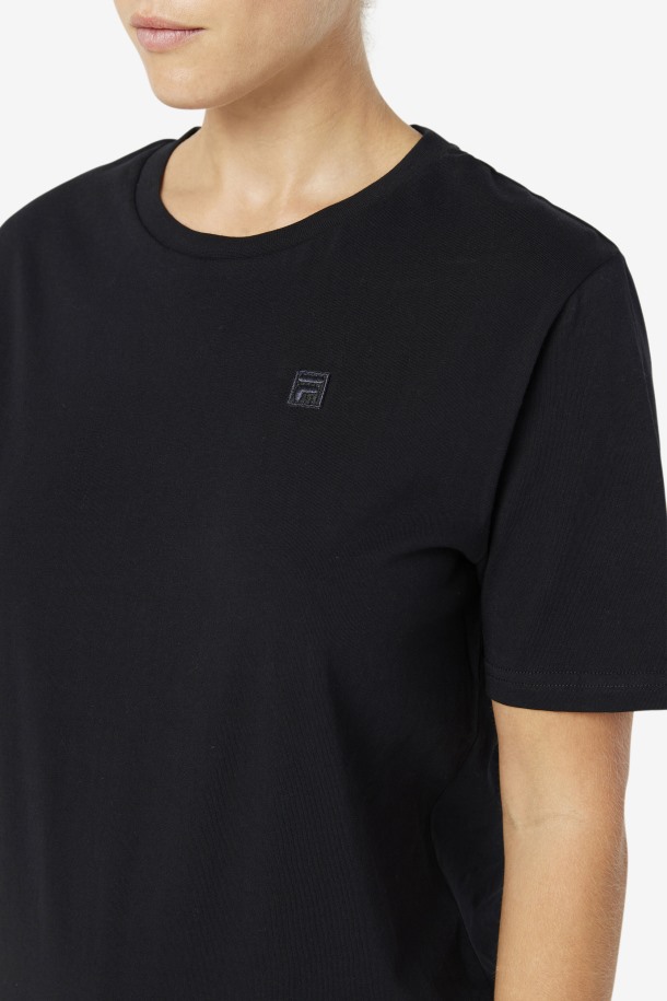 Camiseta Fila Outlets Negra Doran