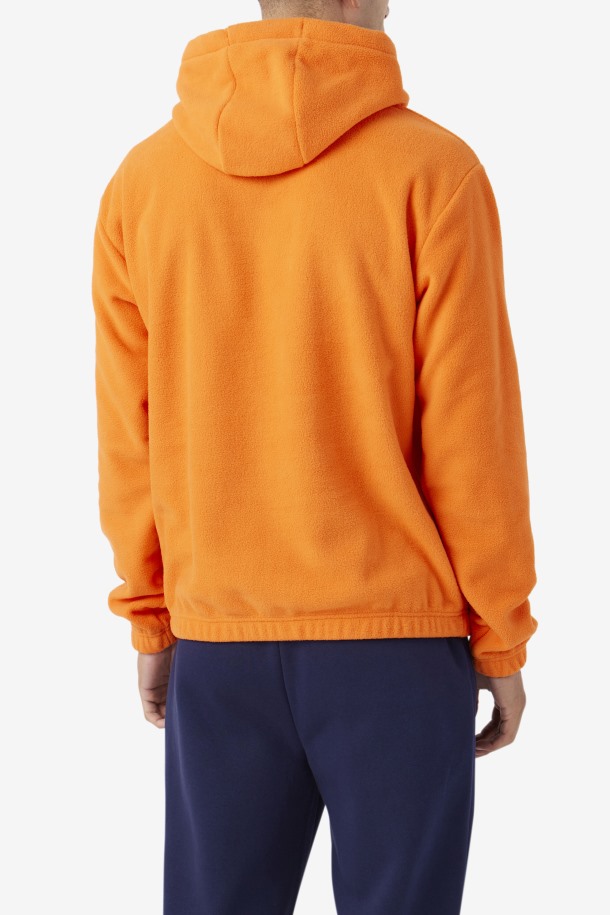 Fila Outlets Sudadera Con Capucha Polar Finn Naranja