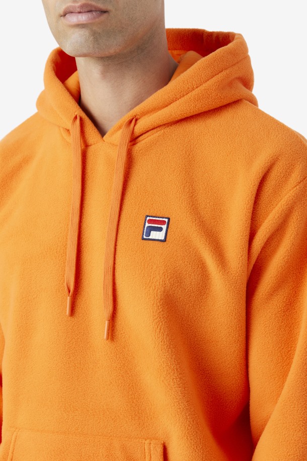 Fila Outlets Sudadera Con Capucha Polar Finn Naranja