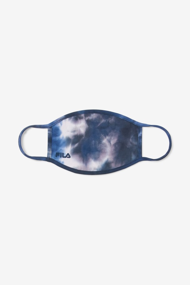 Fila Outlets Azul Tie Dye Azul Marino Tie Dye Máscara Facial