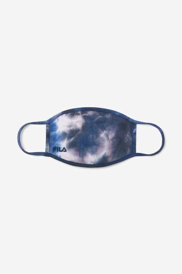 Fila Outlets Azul Tie Dye Azul Marino Tie Dye Máscara Facial