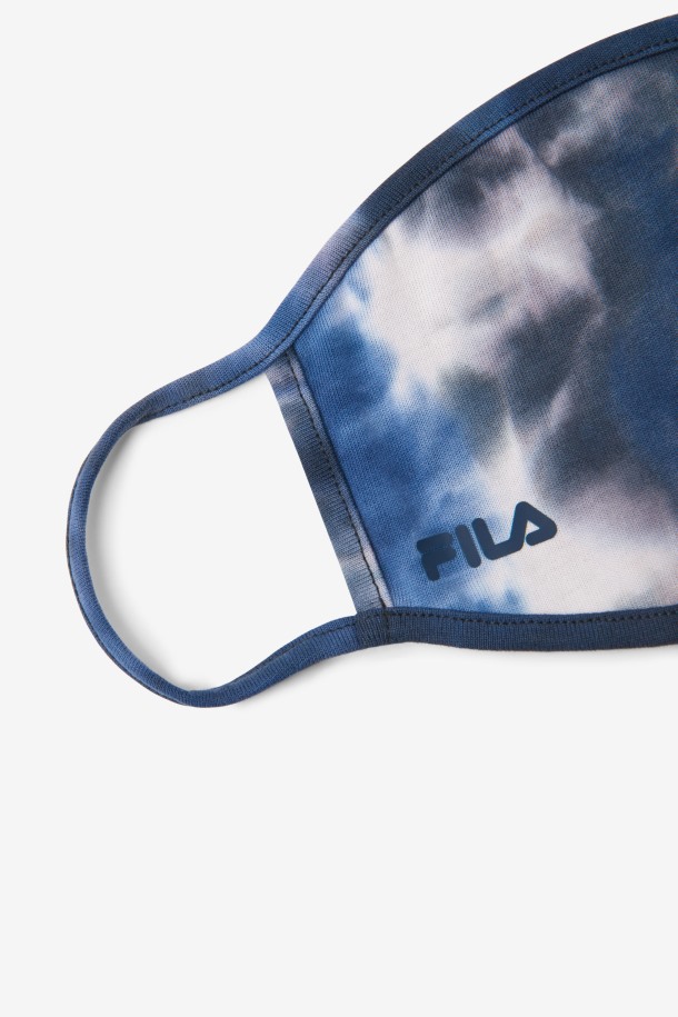 Fila Outlets Azul Tie Dye Azul Marino Tie Dye Máscara Facial