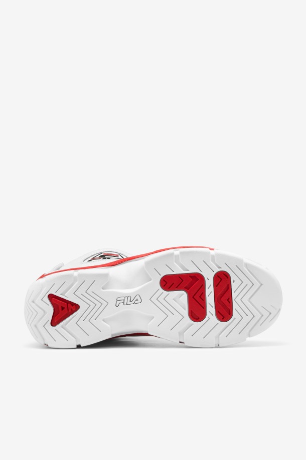 Fila Outlets Hombre Grant Hill 2 Blanco/rojo/negro