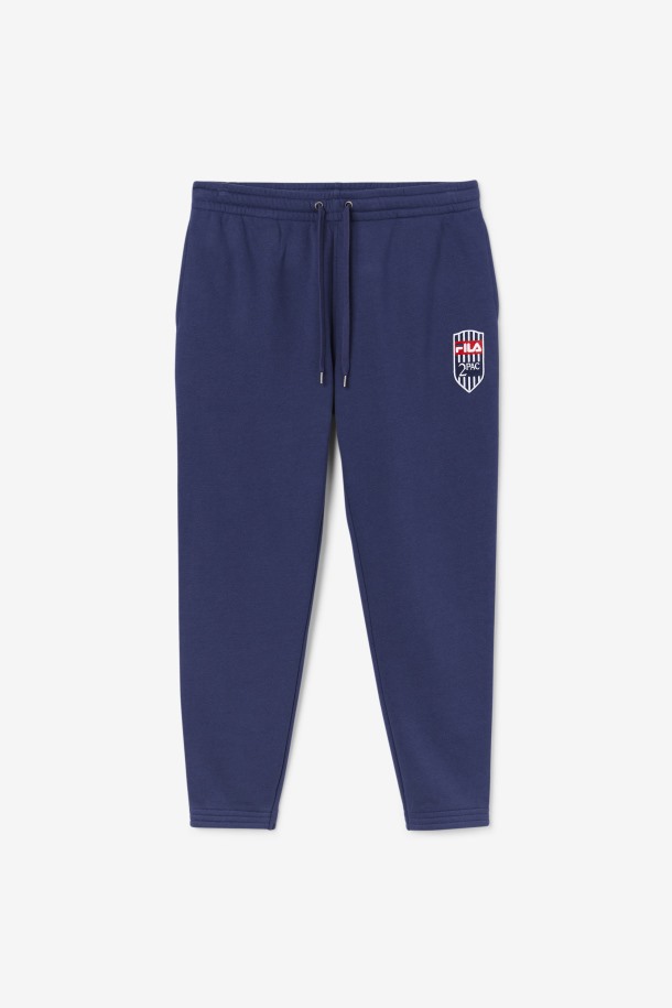 Parche Jogger 2pac Azul Marino De Queue Outlets