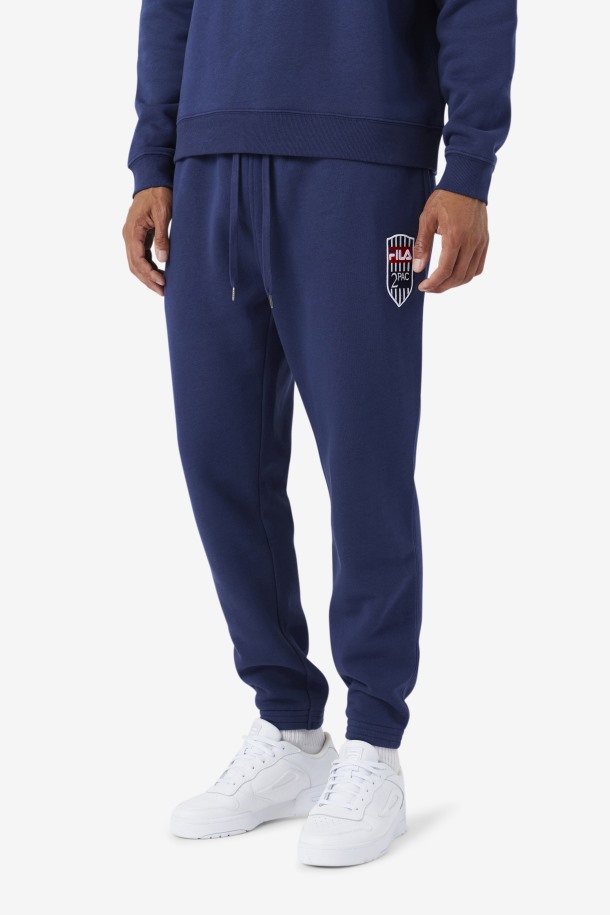 Parche Jogger 2pac Azul Marino De Queue Outlets