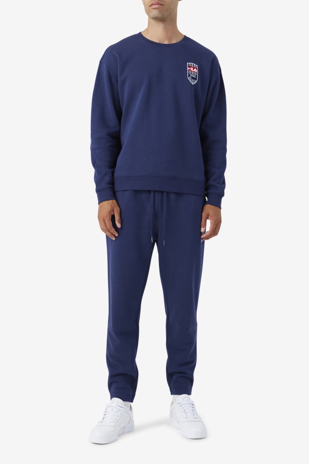 Parche Jogger 2pac Azul Marino De Queue Outlets