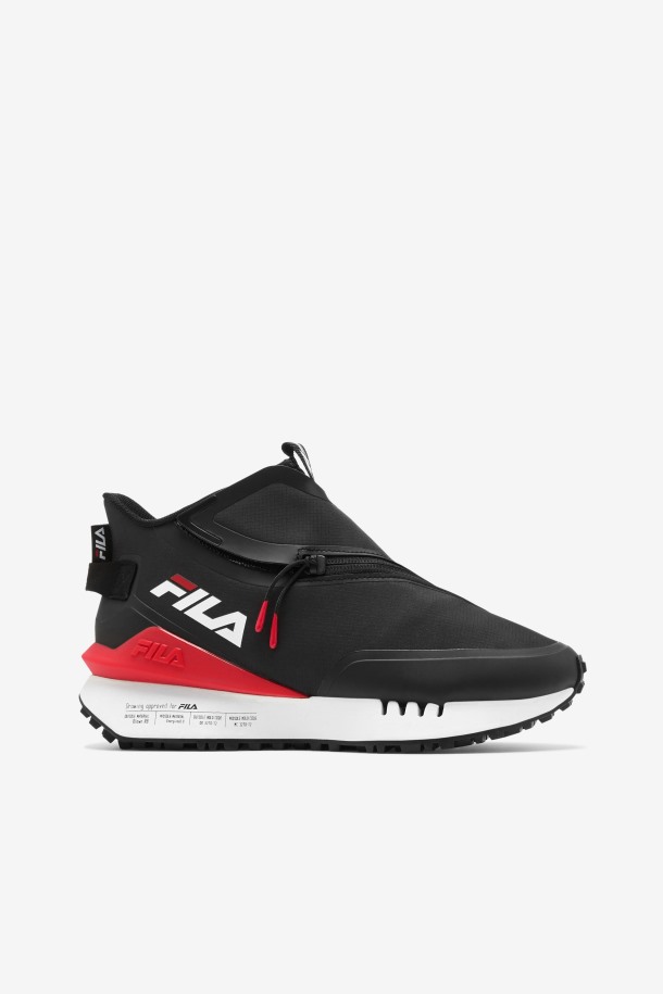 Zapatillas De Running Mujer Space Runner Negras/rojas/blancas Fila Outlet