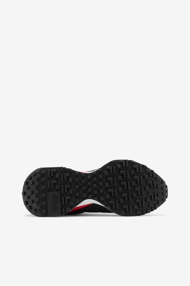 Zapatillas De Running Mujer Space Runner Negras/rojas/blancas Fila Outlet