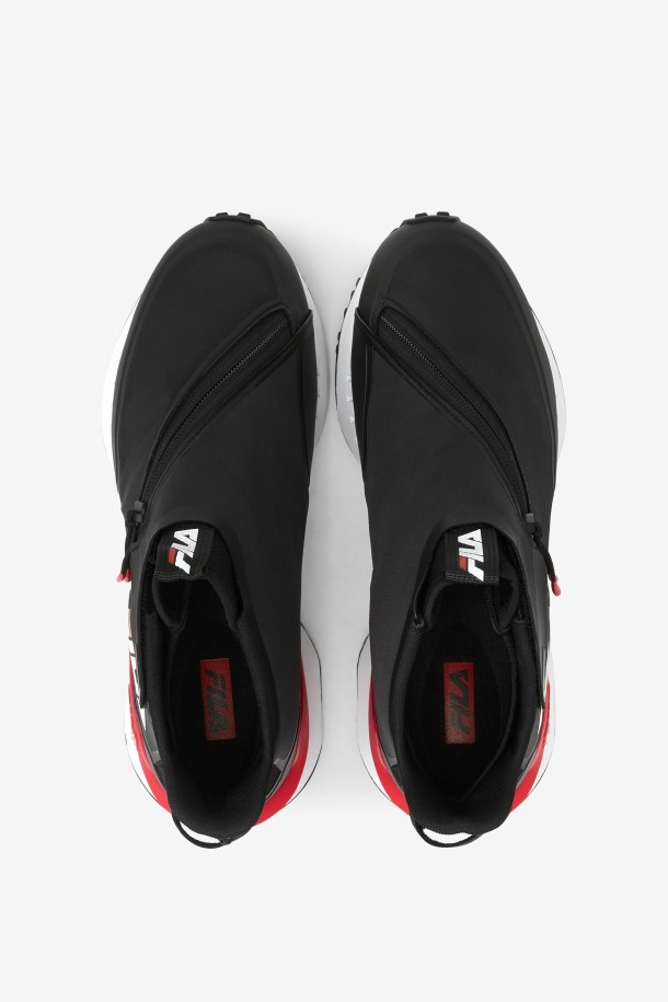 Zapatillas De Running Mujer Space Runner Negras/rojas/blancas Fila Outlet