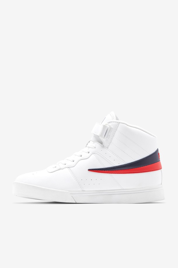 Zapatillas Queue Hombre Vulc 13 Blanco/azul Marino/rojo