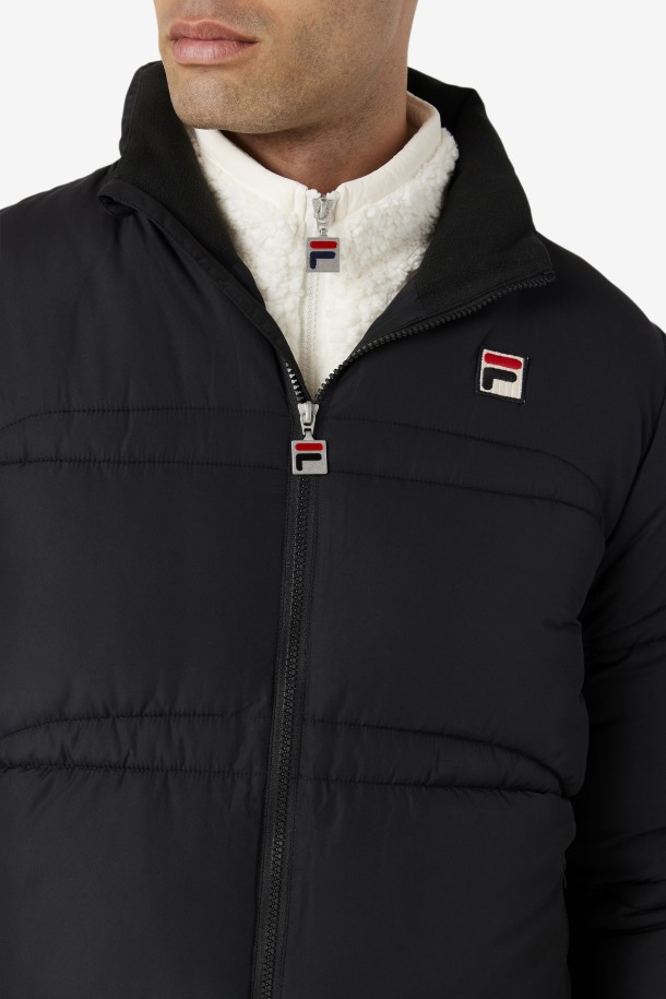 Chaqueta Elias Puffer Negra Fila Outlet