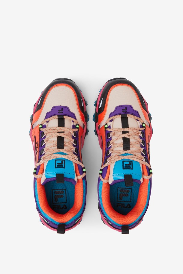 Zapatillas Oakmont Mujer Fila Tr Ecru/camellia Rose/purple