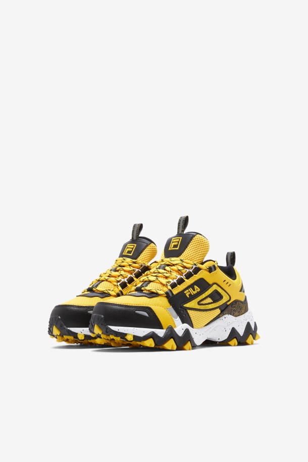 Fila Outlets Lemon/black/white Niños Grandes Oakmont Tr