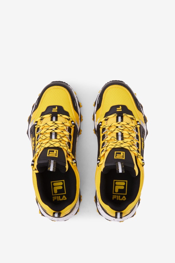 Fila Outlets Lemon/black/white Niños Grandes Oakmont Tr