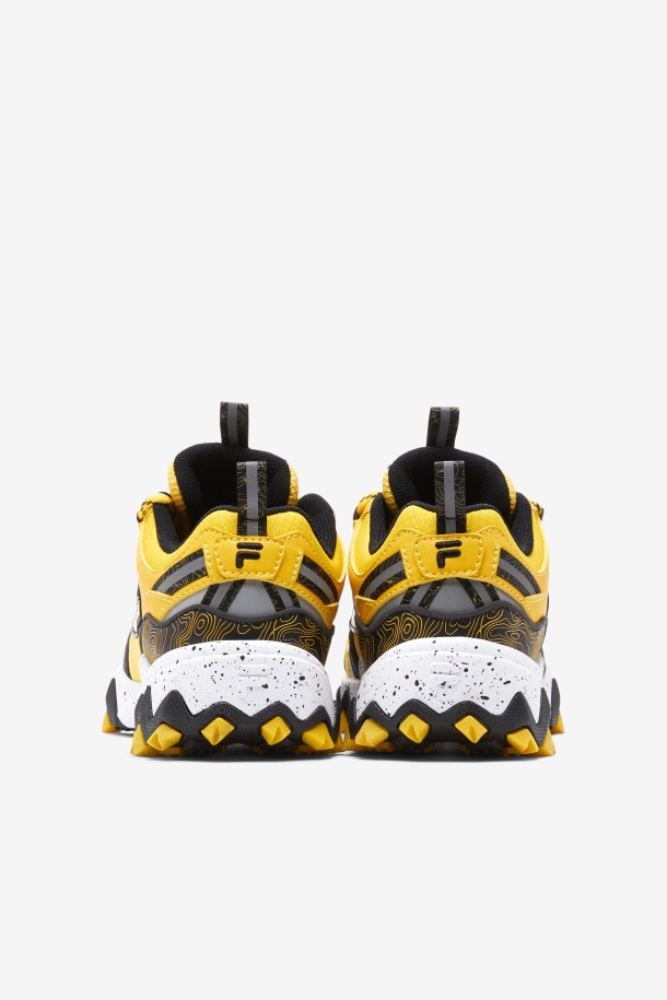 Fila Outlets Lemon/black/white Niños Grandes Oakmont Tr