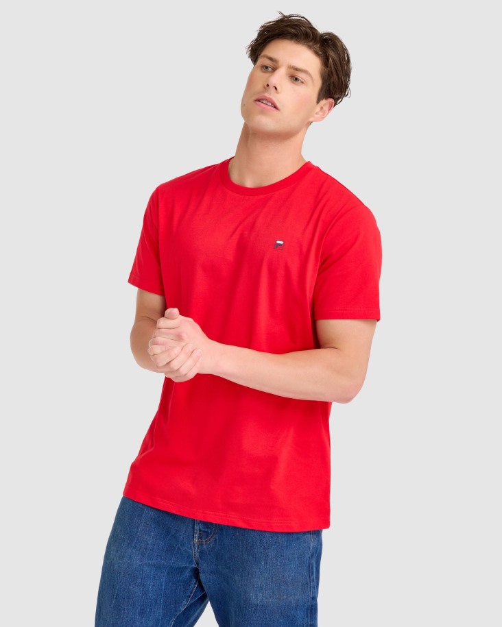 Camiseta Aaron Roja Outlet Fila