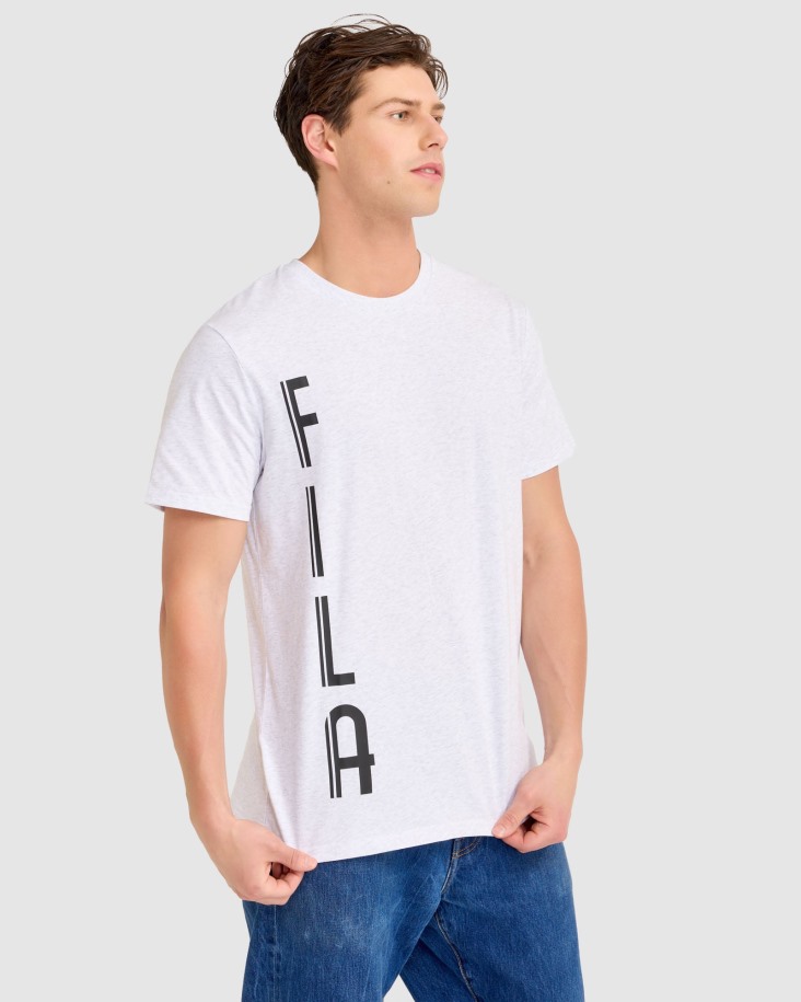 Camiseta Markus Gris Claro Marle Outlet Fila