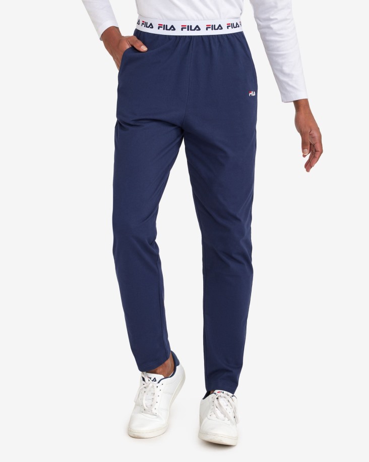 Fila Outlet Pantalones Basicos Hombre New Navy