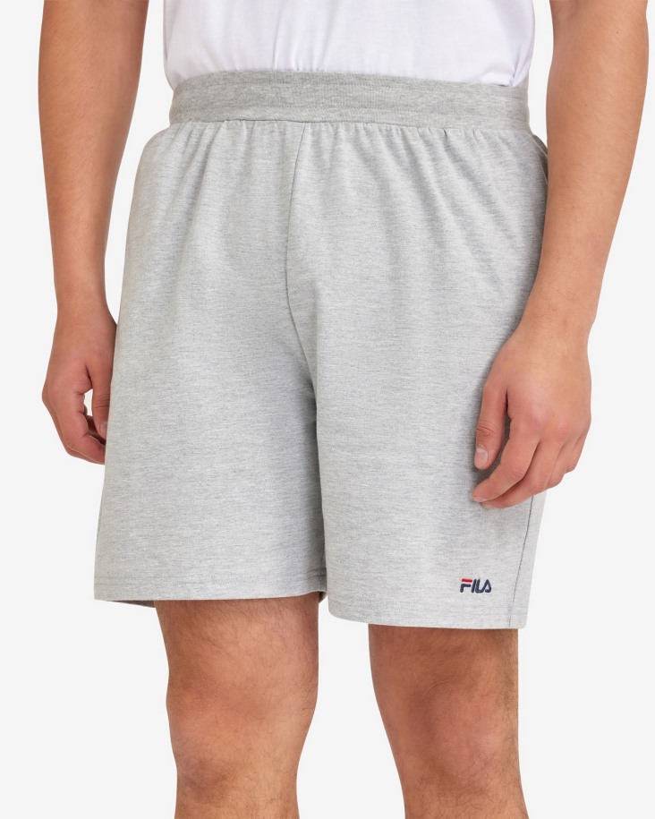 Fila Outlets Silver Marle Hombre Basic Mid Short
