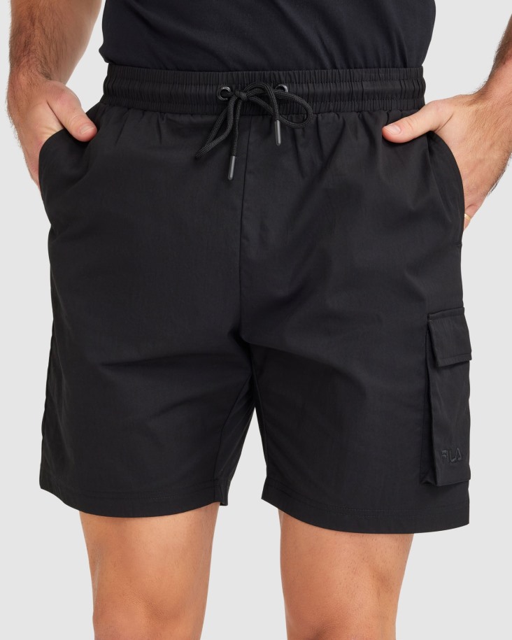 Pantalón Corto Fila Outlet Hombre Jett Negro