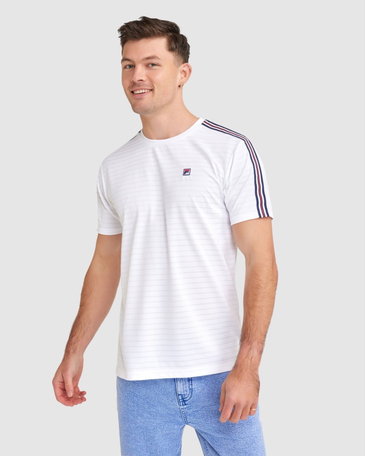 Camiseta Pablo Hombre Blanca Fila Outlet