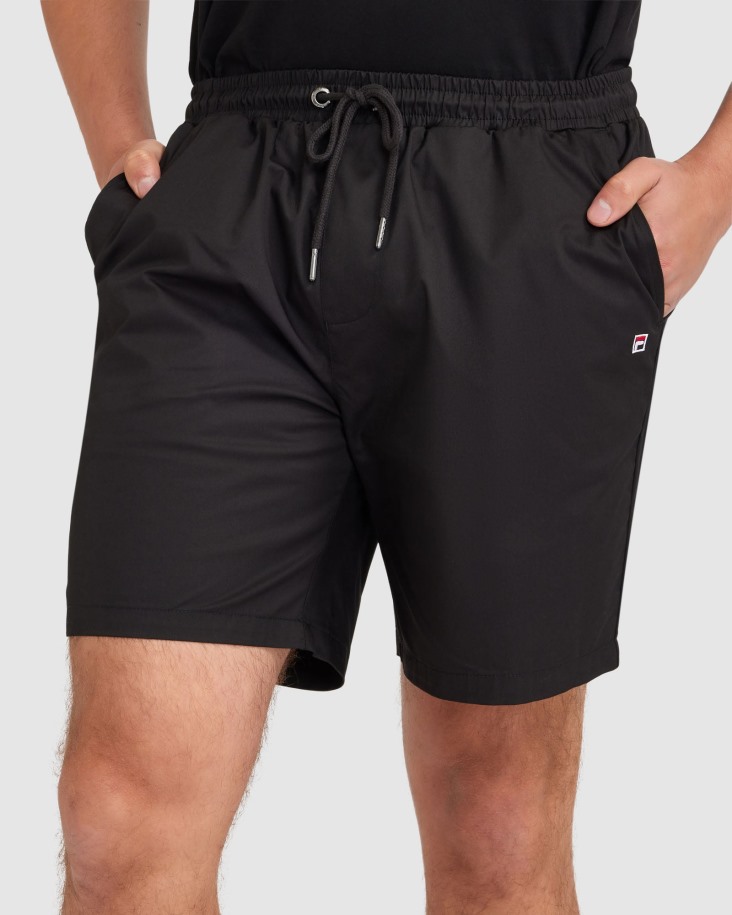Fila Outlet Hombre Negro Lance Short