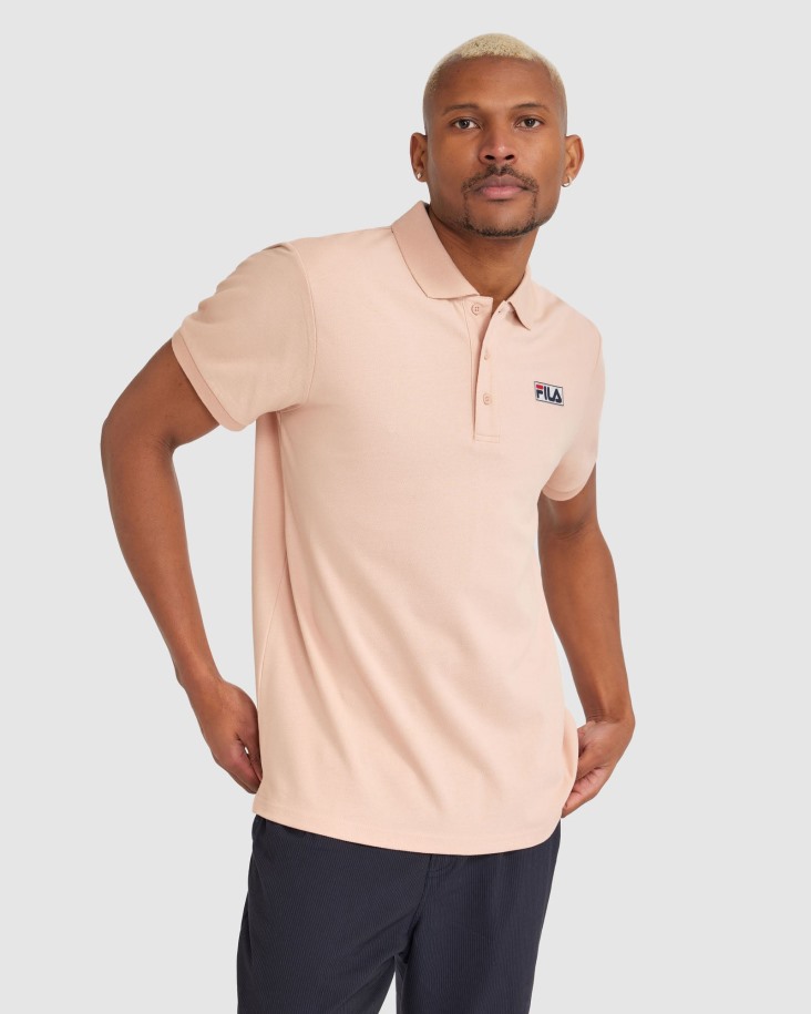 Fila Outlets Nogal Asher Polo De Los Hombres